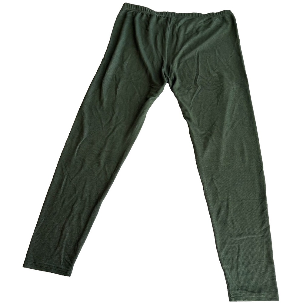 Xhilaration Leggings Womens XL Dark Green Stretch Rayon Blend Lounge Pants Soft